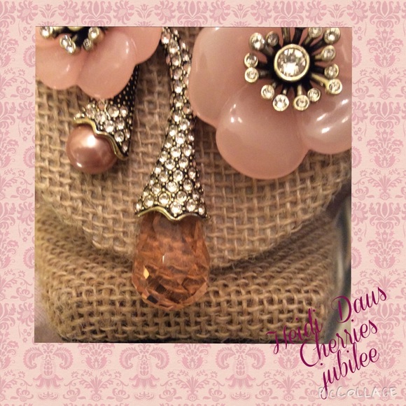 Heidi Daus Cherries Jubilee Statement Necklace - Picture 3 of 8